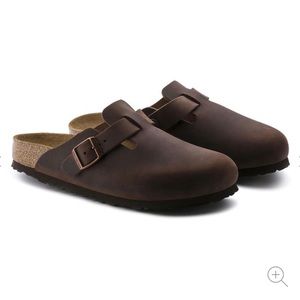 Birkenstock Boston Soft Footbed Oiled Leather Habana 40 Narrow (Sold out online)